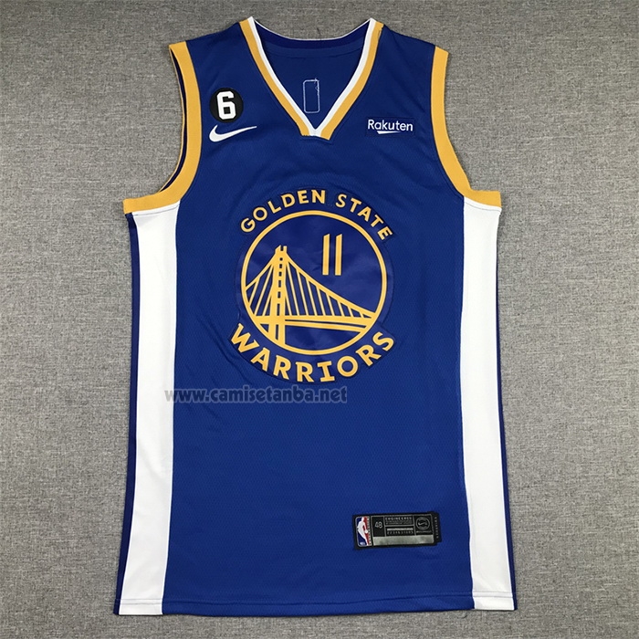 Camiseta Golden State Warriors Klay Thompson #11 Icon 2022-23 Azul